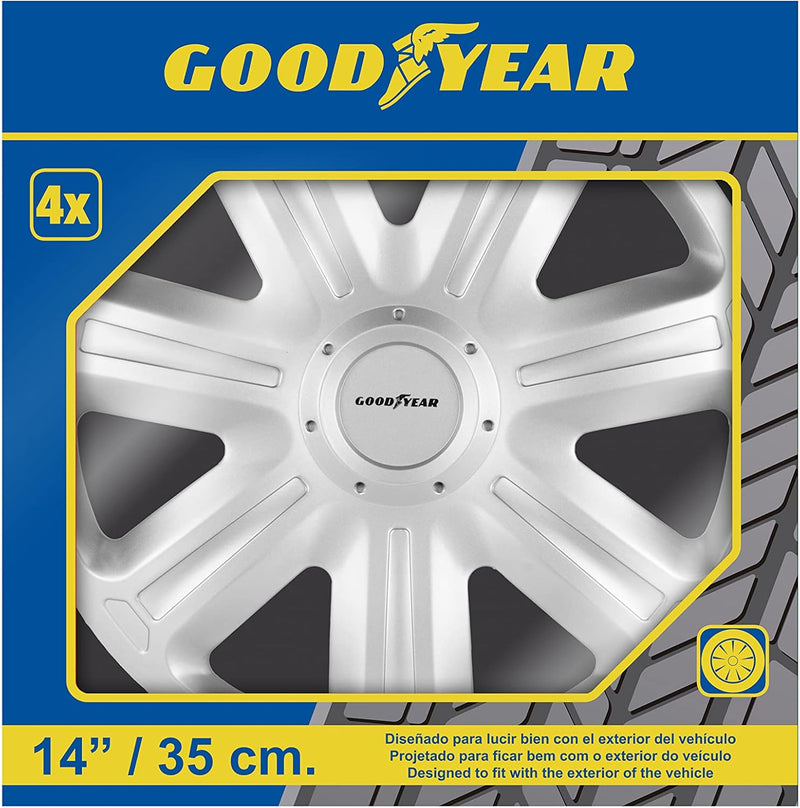 Goodyear 14 "SILBER ESTORIL NABENABDECKUNG ESTORIL 14" SILBER, ESTORIL 14" SILBER