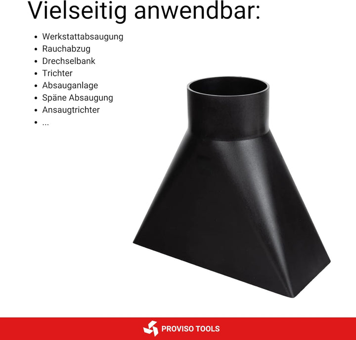 Absaugtrichter – Absaugtrichter, Absaugung für Werkstatt, Absauganlage, Absaugtrichter 100mm, Absaug