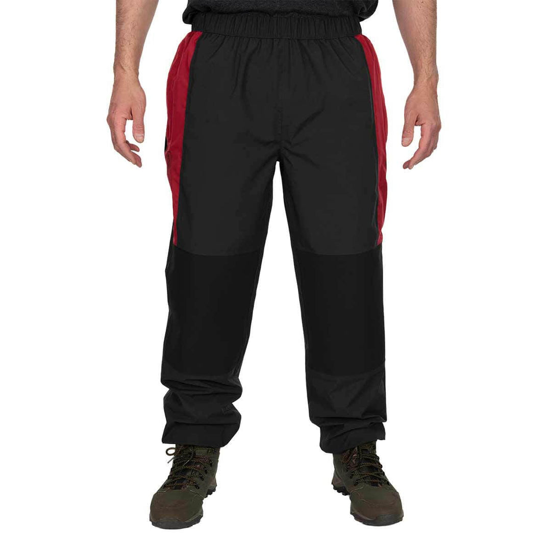 Fox Rage Stash Regenhose Wasserdicht Herren Grau Rot M