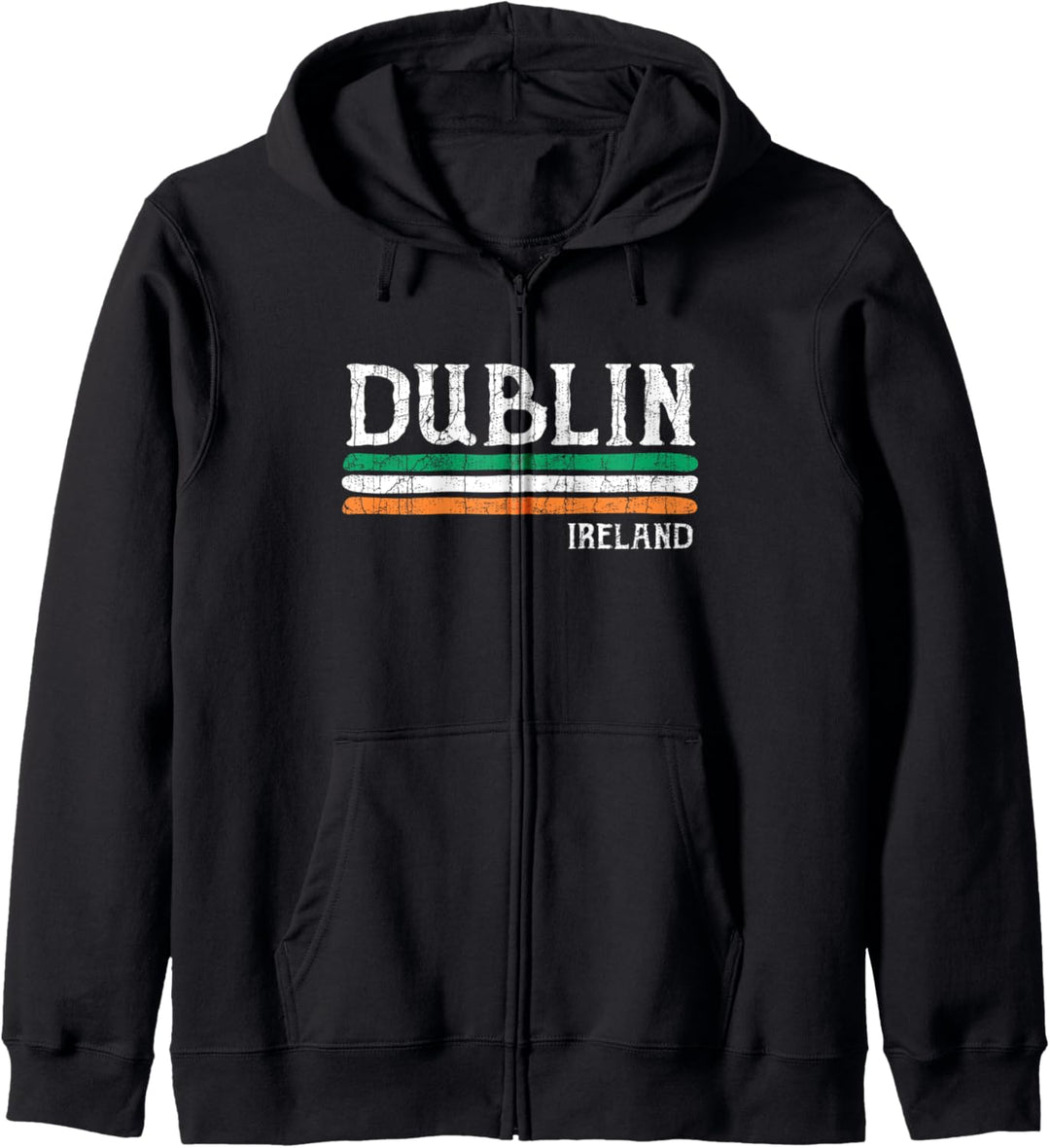 Vintage Dublin Irland Irisch Kapuzenjacke
