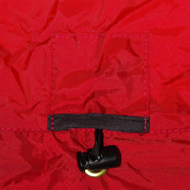 LOWLAND OUTDOOR® Regen- und Transporthülle für Rucksäcke - Wasserabweisend, Rot