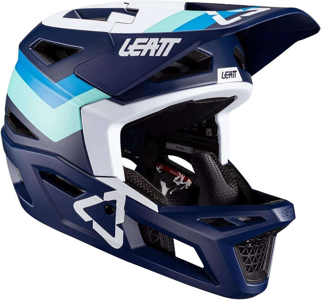 Leatt Unisex-Adult MTB Gravity 4.0 V23 Helmet XL Stealth, XL Stealth