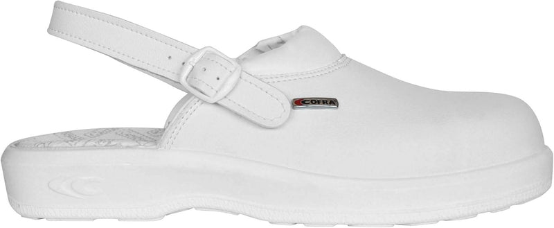 Cofra 75030-002.W42 NEW JASON SB E A FO SRC Sicherheitssandalen, Weiss, Grösse 42 42 EU, 42 EU