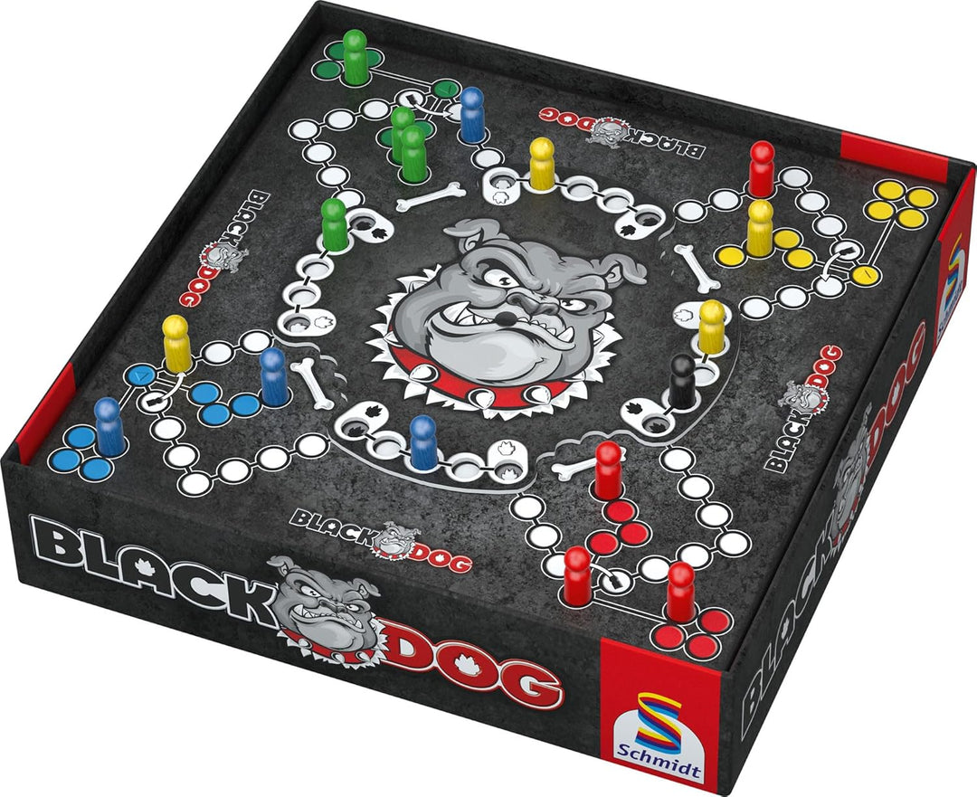 Schmidt Spiele 49323 Black DOG, Familienspiel Single, Single