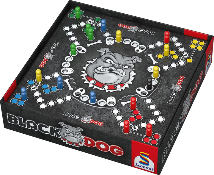 Schmidt Spiele 49323 Black DOG, Familienspiel Single, Single