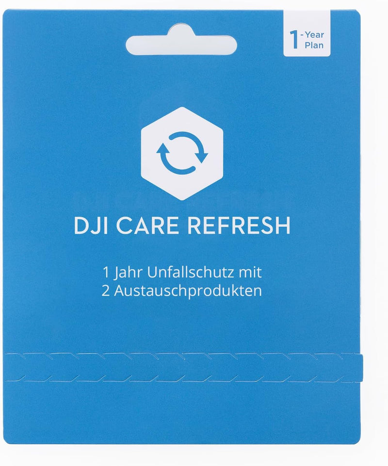 DJI FPV - Care Refresh (1 Jahr), Garantie für DJI FPV, bis zu zwei Ersatzgeräte innerhalb von 12 Mon