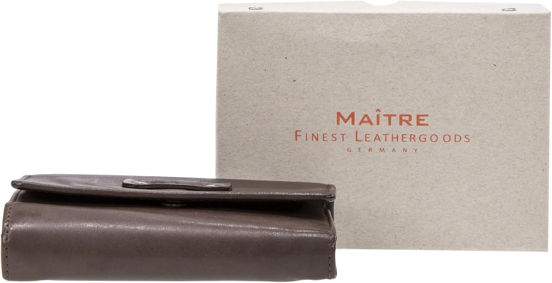 Maitre steinbach doris purse mh12f 14X10 Dunkelbraun, 14X10 Dunkelbraun