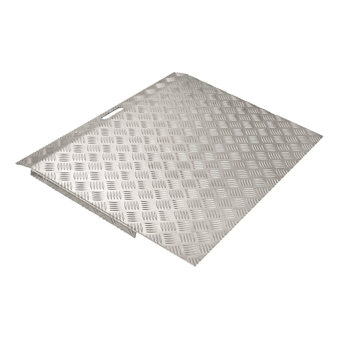 SecuCare AD162632 Neigungsplatte aus Aluminium, 78 cm x 20 cm 78cm X 59, 5cm, 78cm X 59, 5cm