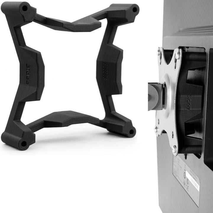 3IDEE Universeller VESA Distanzhalter, Abstandshalter, Spacer kompatibel mit vielen Samsung, HP, MSI