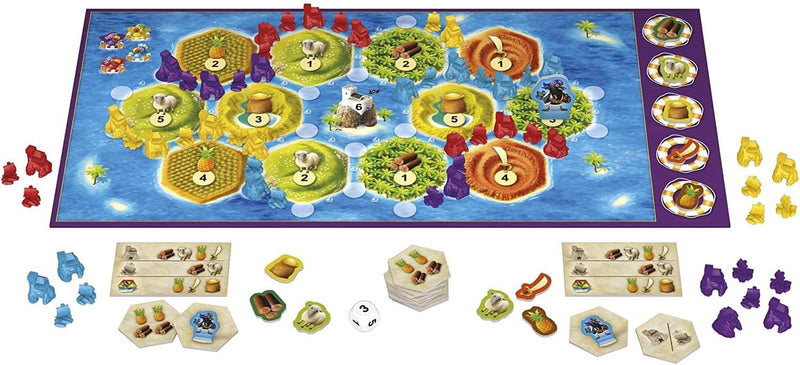 KOSMOS 697495 Catan Junior, Brettspiel für Kinder ab 6 Jahre, Kinderspiel-Variante von Siedler von C