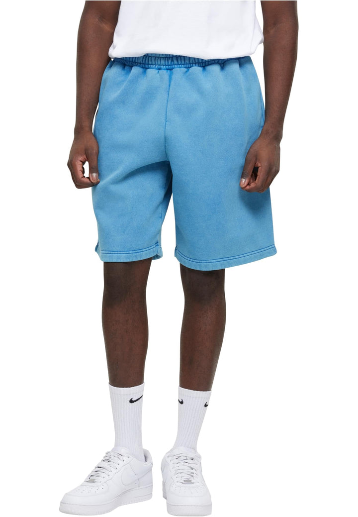 Urban Classics Herren Heavy Sand Washed Sweat Shorts, kurze Jogginghose für Männer, erhältlich in vi