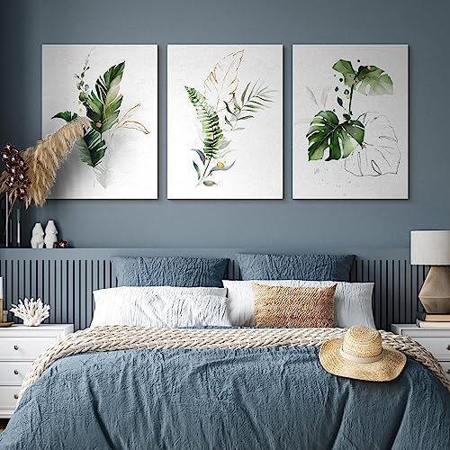 Muralo - Wandbilder Set - Leinwand Bilder Set Aufhängefertig - Bilder für Wohnzimmer Schlafzimmer -