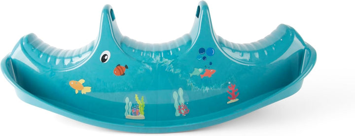 Dantoy – Schaukelpferd mit 3 Sitzen - Wippe aus Langlebiger Kunststoff - Kinderwippe für Kinder - 1–