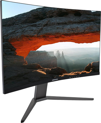 MEDION X52708 68,6 cm (27 Zoll) QHD Widescreen Curved Monitor (165Hz, 1440p, Adaptive Sync, 16:9, 1m