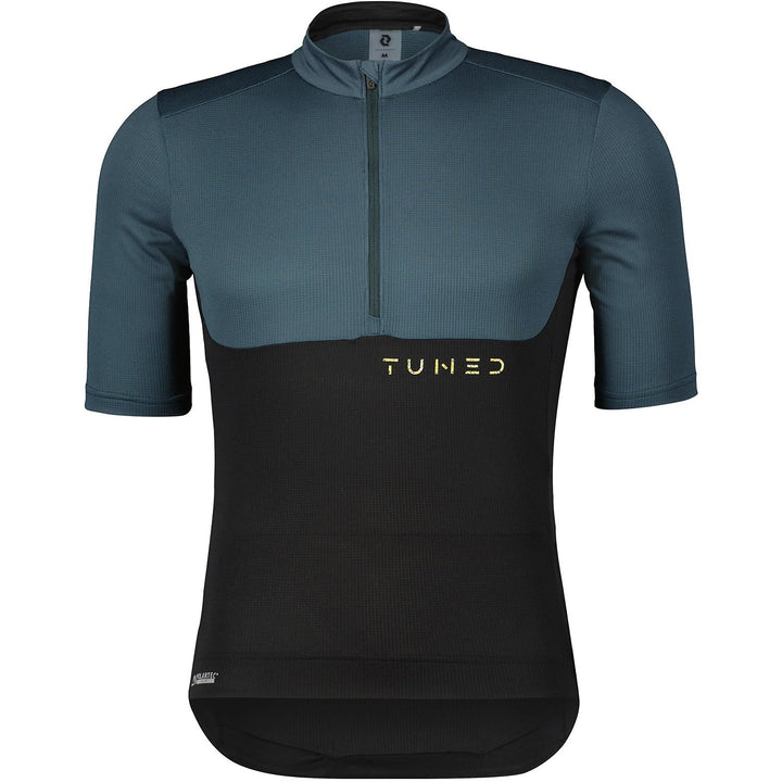 Scott Gravel Tuned Fahrrad Trikot kurz schwarz/grün 2023 S Schwarz, S Schwarz