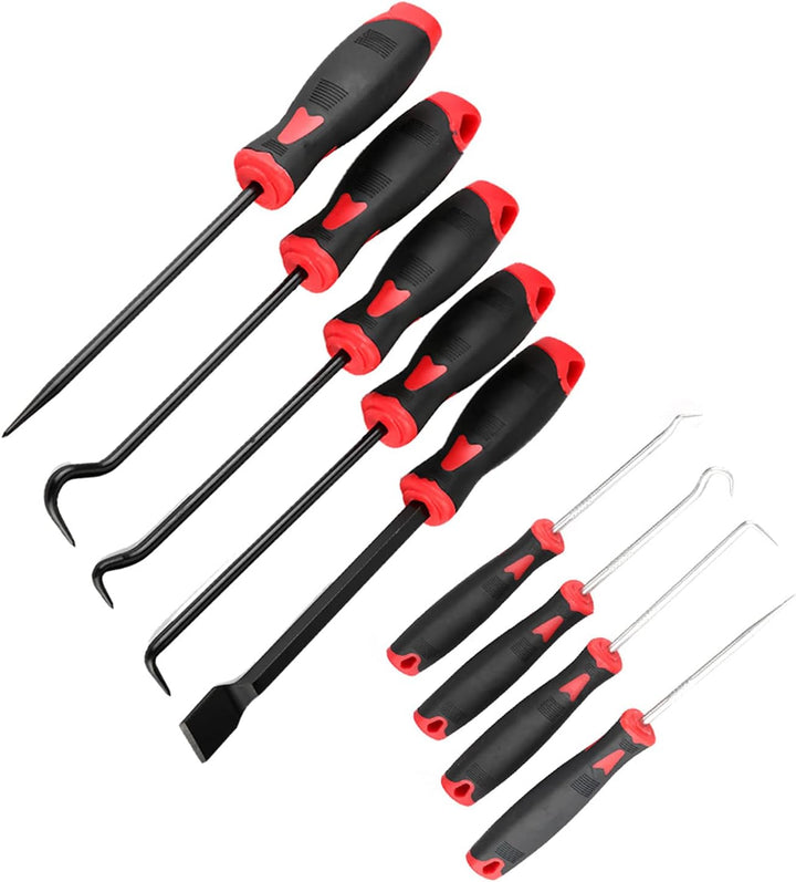 9 stücke Auto O-ring Wellendichtring Entfernung Abzieher Werkzeuge Pick Haken Scraper Kit für dichtr