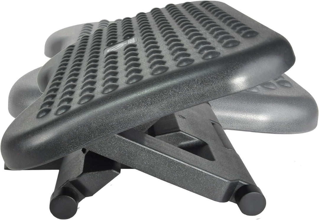 DESQ® Anti-Rutsch-Fussstütze | 3 Positionen | 0-45 Grad neigbar | Schwarz
