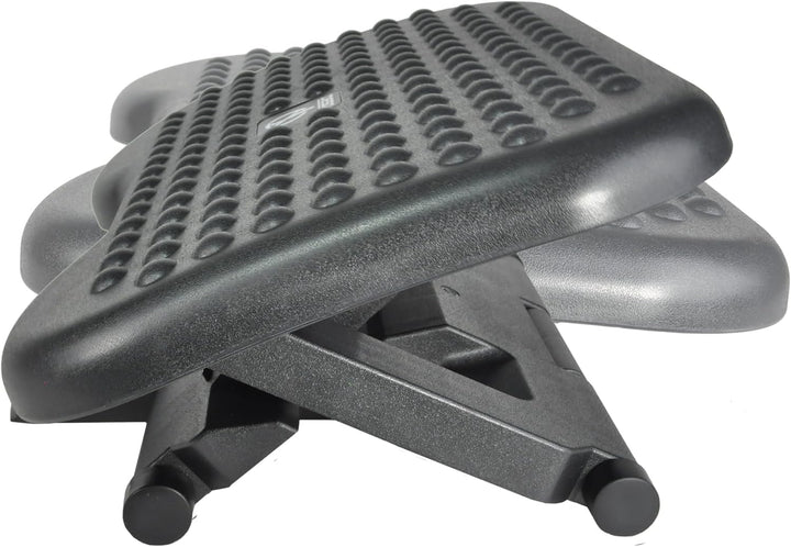 DESQ® Anti-Rutsch-Fussstütze | 3 Positionen | 0-45 Grad neigbar | Schwarz