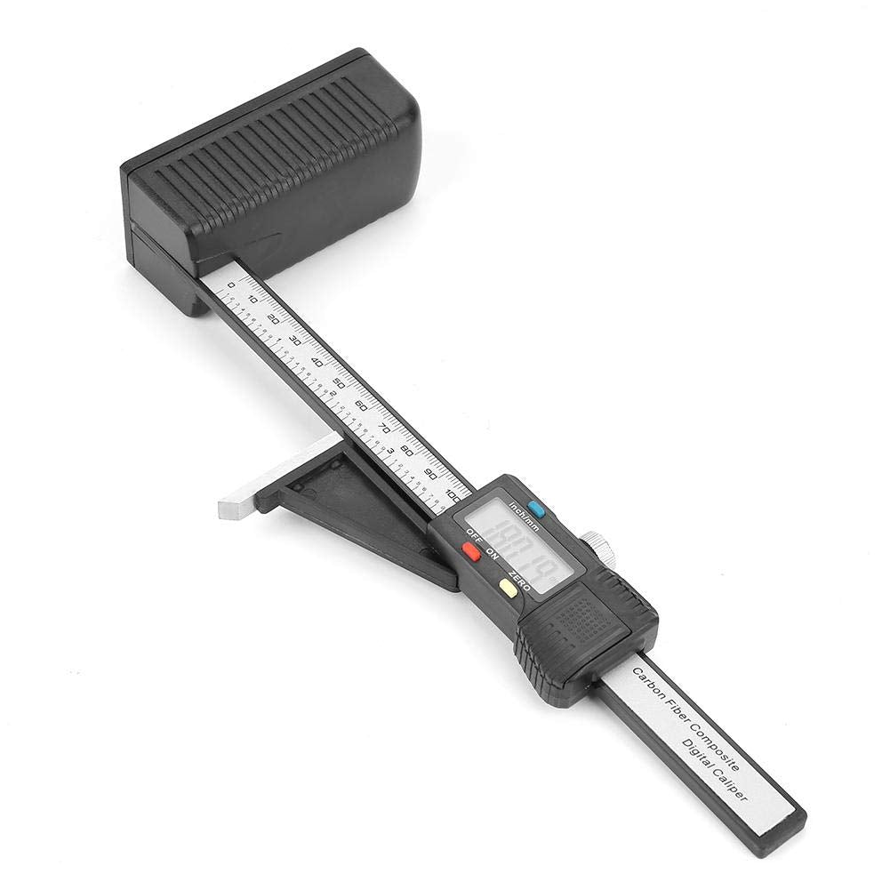 Digitales Höhenmessgerät, 0-150mm Digitales Präzisions-Höhenmessgerät mit Magnetfuss zum Nullstellen