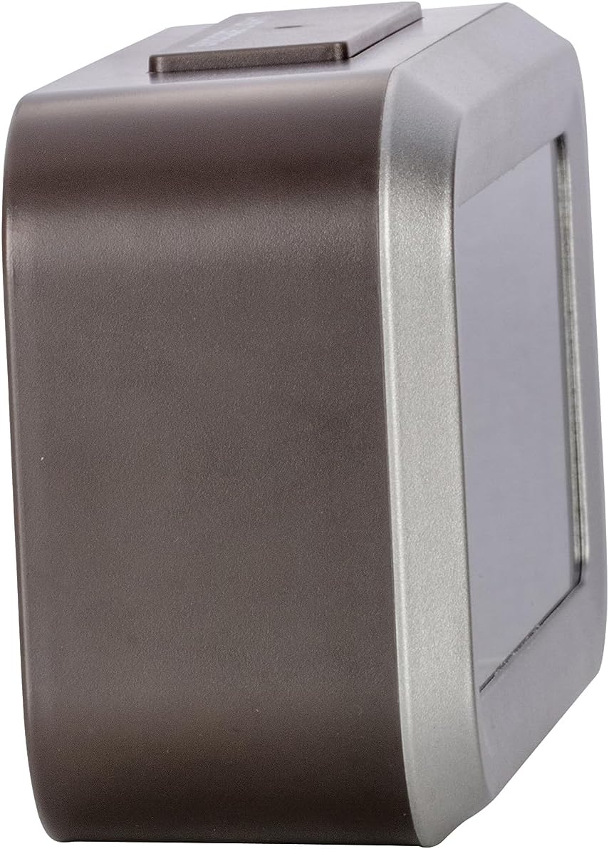 TFA Dostmann 60.2553 Digitaler Funk Wecker mit Temperatur Lumio Plus (anthrazit), Anthrazit