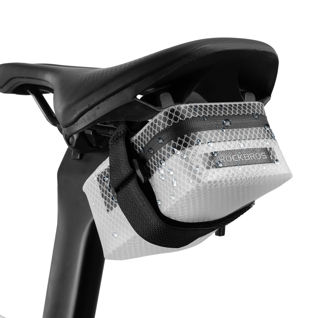 ROCKBROS Fahrrad Satteltasche Mini fahrradtasche wasserdichte und Leichte Sattelstützentasche für Re