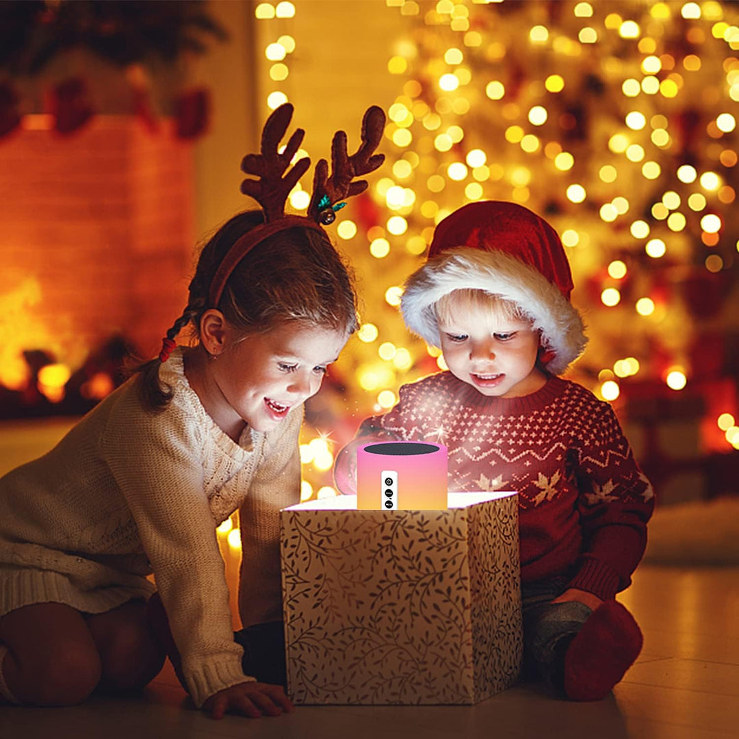 Bluetooth Lautsprecher mit Licht, Wecker mit Licht, Touch Dimmbar Nachttischlampe, White Noise Machi
