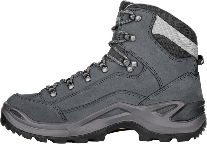 LOWA Renegade GTX MID Unisex Wanderstiefel Outdoor Goretex 47 EU Grau, 47 EU Grau