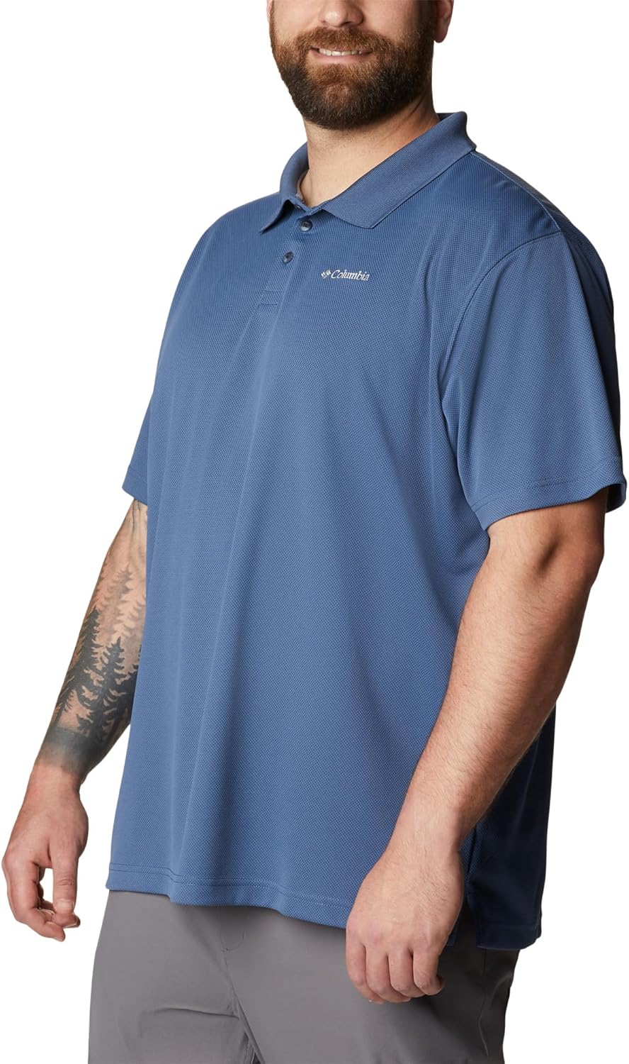 Columbia Herren Utilizer Polo Poloshirt (1er Pack) S Dark Mountain, S Dark Mountain