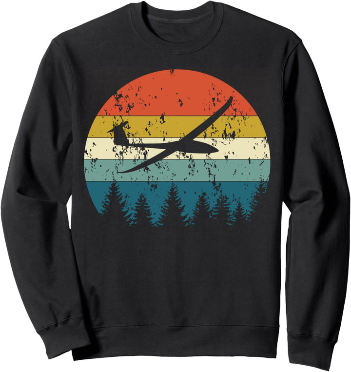 Segelflugzeug Segelfliegen Segelflieger Fliegen Vintage Fun Sweatshirt