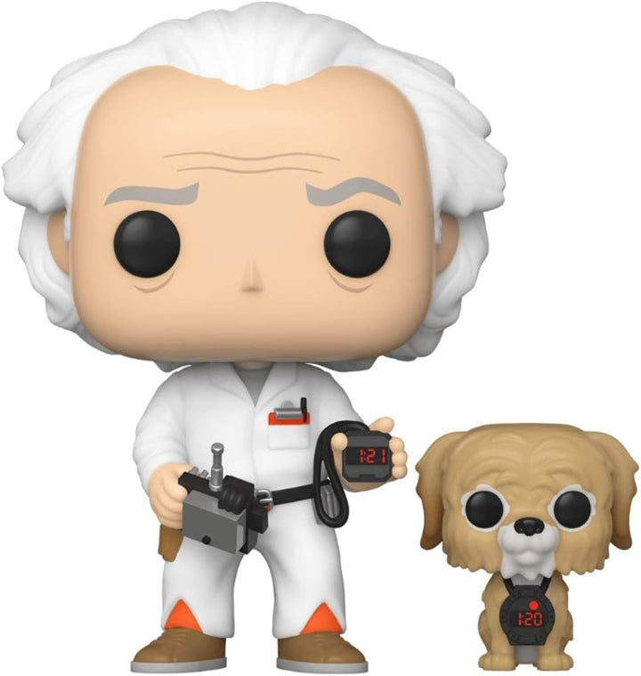 Funko Pop! Back To The Future Doc &amp; Einstein Walmart Exklusive Vinyl-Figur