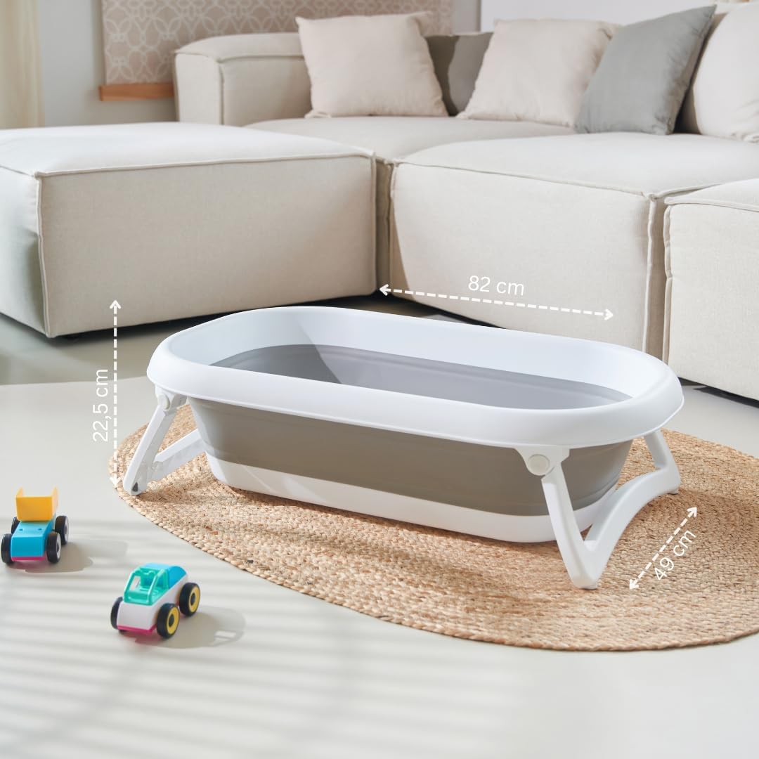Rotho Babydesign Baby Bath 2go Faltbadewanne - Badewanne - Babybadewanne - Kinderbadewanne - Duschba