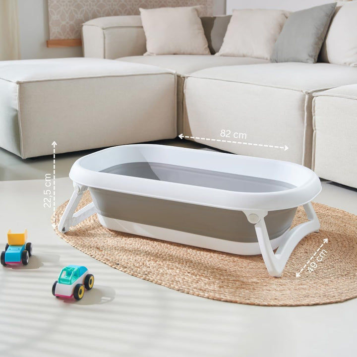 Rotho Babydesign Baby Bath 2go Faltbadewanne - Badewanne - Babybadewanne - Kinderbadewanne - Duschba