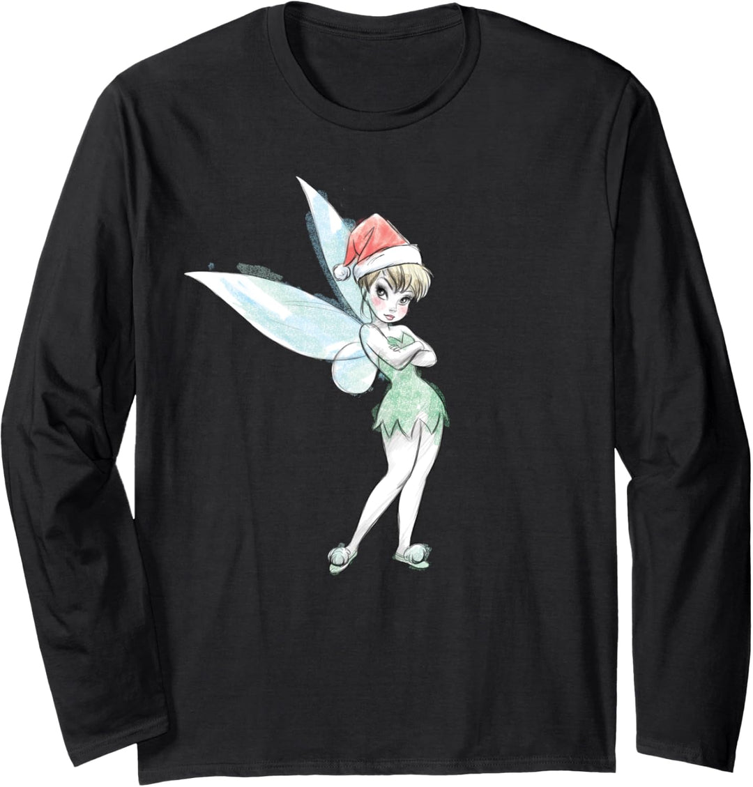 Disney Peter Pan Tinker Bell Holiday Langarmshirt