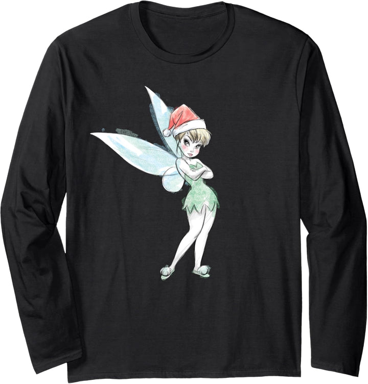 Disney Peter Pan Tinker Bell Holiday Langarmshirt