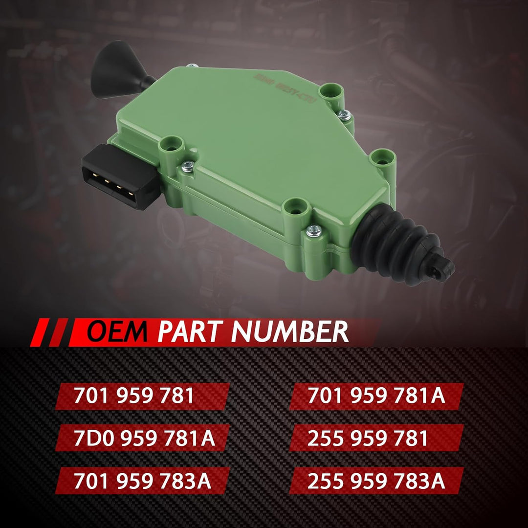 4x Auto Türschloss Stellmotor Zentralverriegelung Ersatz für T4 1990-2003 Teilenummer 7D0959781A 701