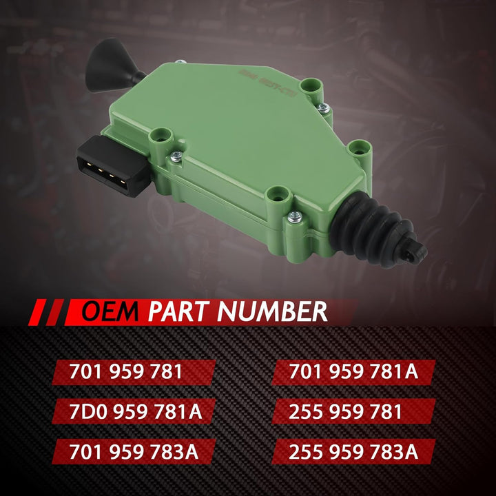 4x Auto Türschloss Stellmotor Zentralverriegelung Ersatz für T4 1990-2003 Teilenummer 7D0959781A 701