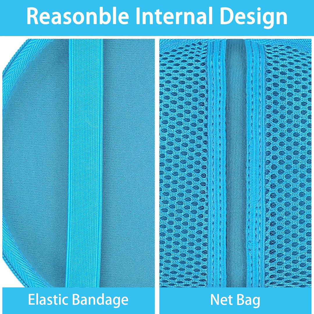 co2CREA Hart Tragbare Schutzhülle Etui Tasche für All-In-One Audioplayer Starterset Drix Blau Cookie