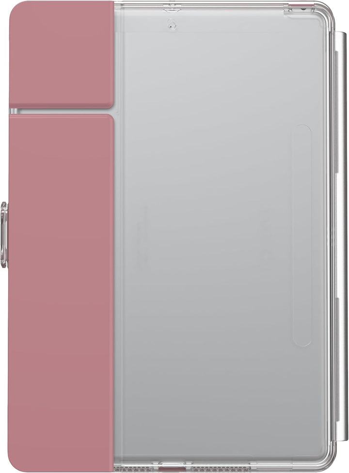 SPECK Schutzhülle/-Cover 'Balance Folio' mit Standfunktion für Apple iPad (2019), Roségold/Klar, Ros