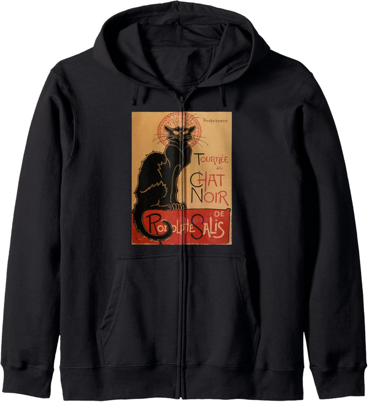 Theophile Steinlen's Tournee du Chat Noir de Rodolphe Salis Kapuzenjacke