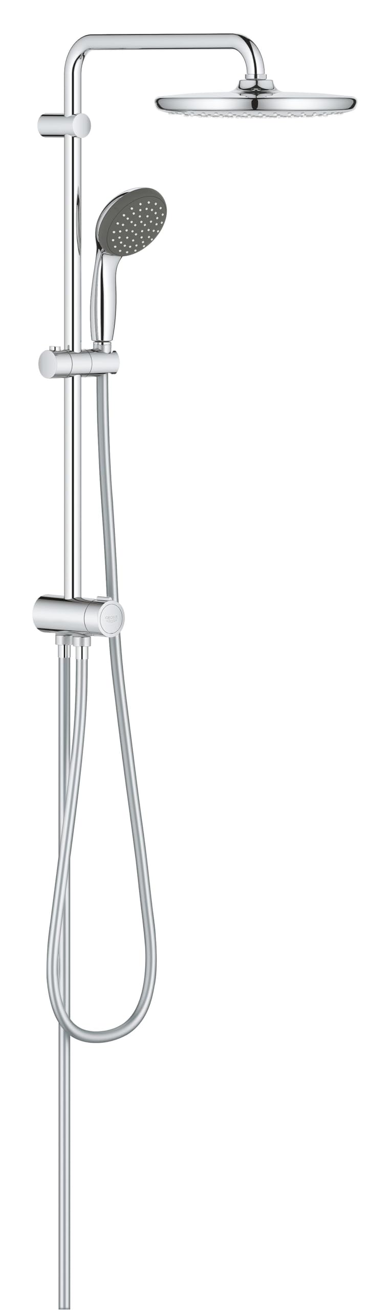 GROHE Vitalio Start System 250 - Flex Duschsystem (wassersparend, mit Umstellung für die Wandmontage