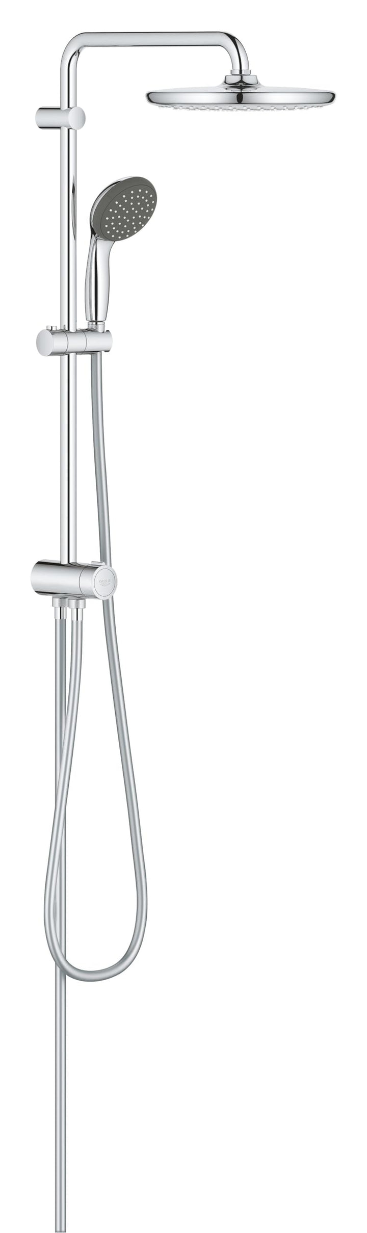 GROHE Vitalio Start System 250 - Flex Duschsystem (wassersparend, mit Umstellung für die Wandmontage