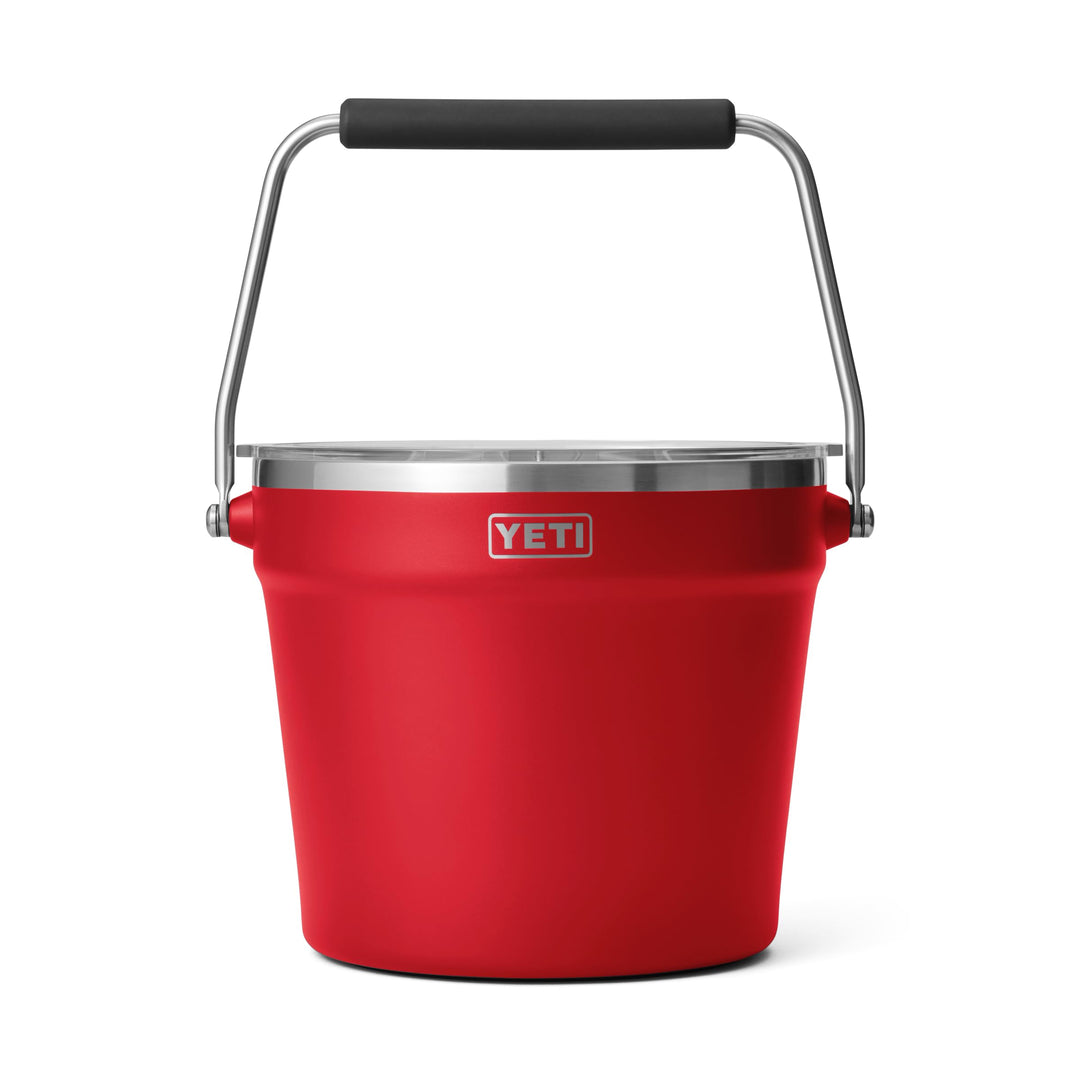 YETI Coolers Beverage Bucket Camping Rescue Red, Rescue Red