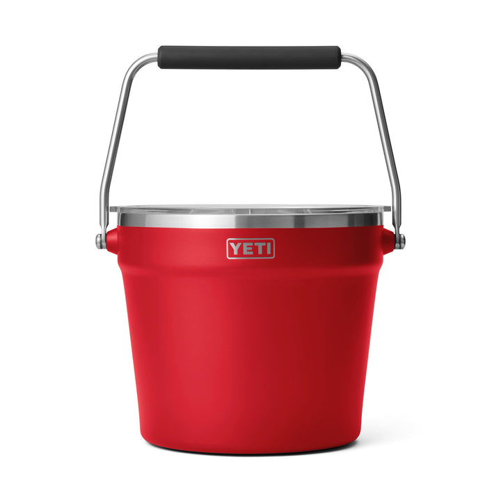 YETI Coolers Beverage Bucket Camping Rescue Red, Rescue Red