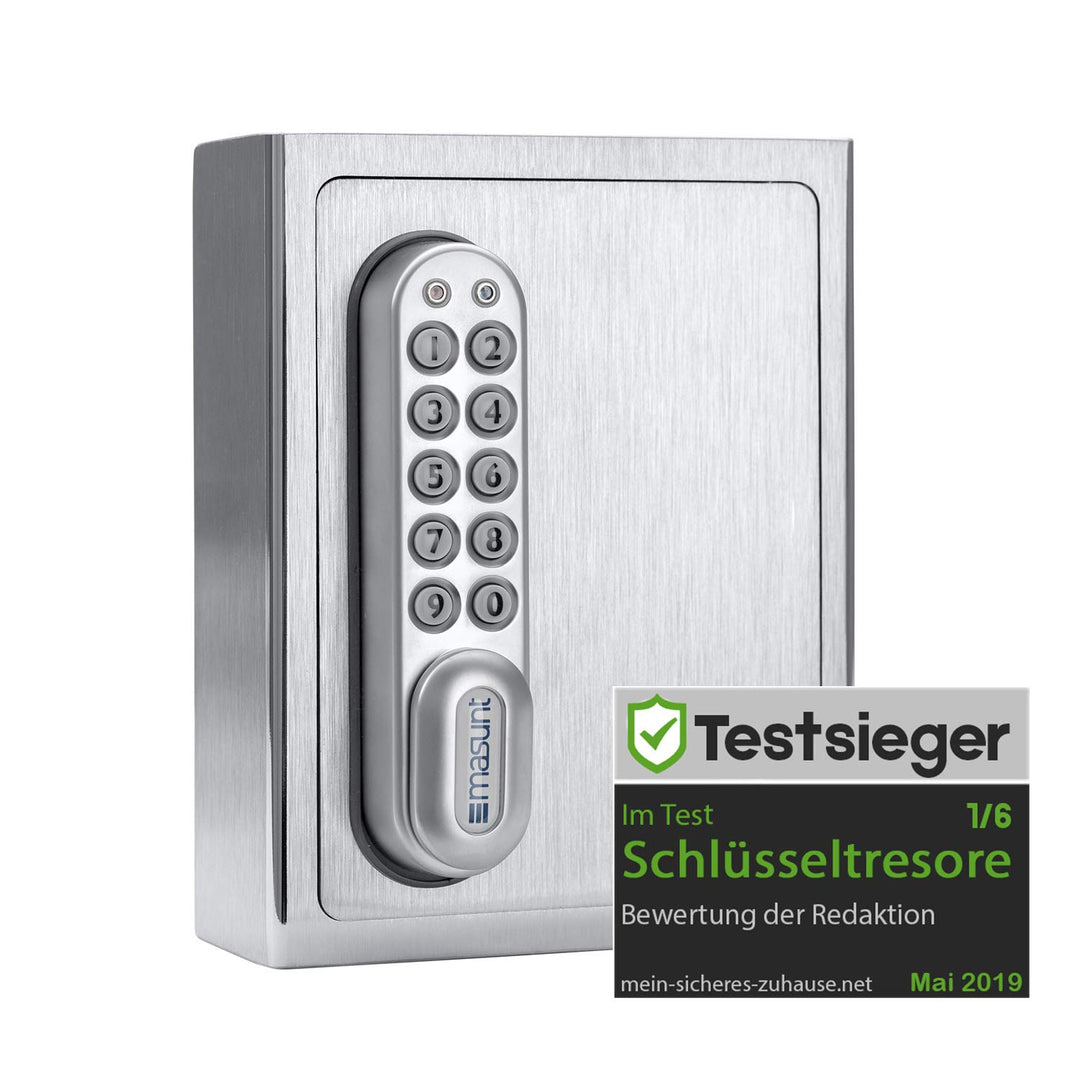 masunt Schlüsselsafe 1120 E Code | Innovative Online-Codevergabe aus der Ferne | elektronischer Schl
