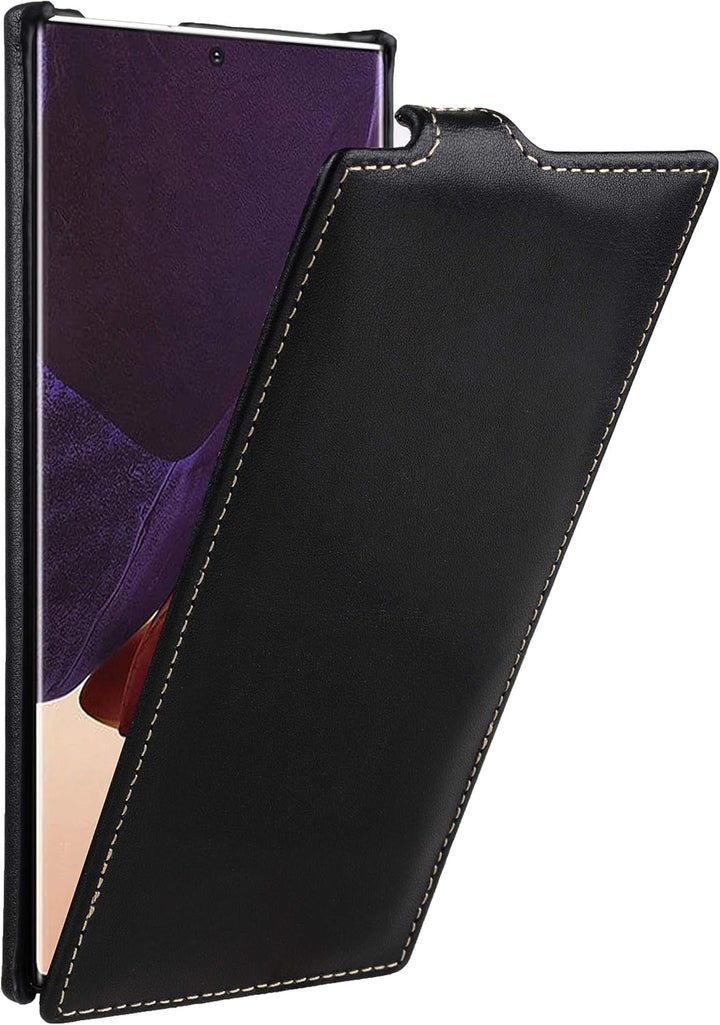 STILGUT UltraSlim kompatibel mit Samsung Galaxy Note 20 Ultra Hülle aus Leder - Samsung Note 20 Ultr