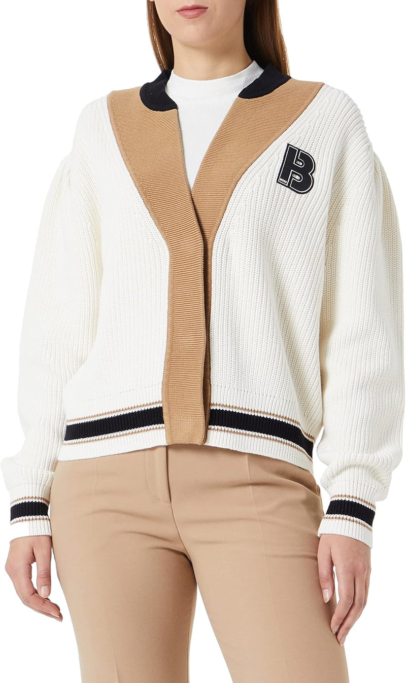 BOSS Damen C_frague Knitted_Jacket XL Open Miscellaneous962, XL Open Miscellaneous962