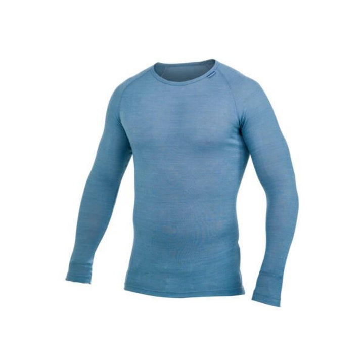 Woolpower Unisex LITE Langarmshirt Rundhals XXS Blau, XXS Blau