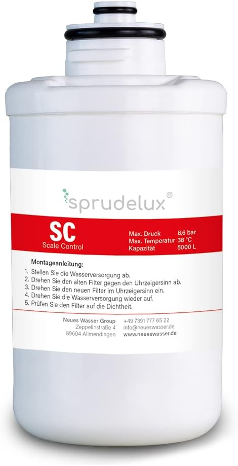 SPRUDELUX® | Ersatz-Filter geeignet für QUOOKER Cube Wassersprudler | Wählbar zwischen - Membrane-Me