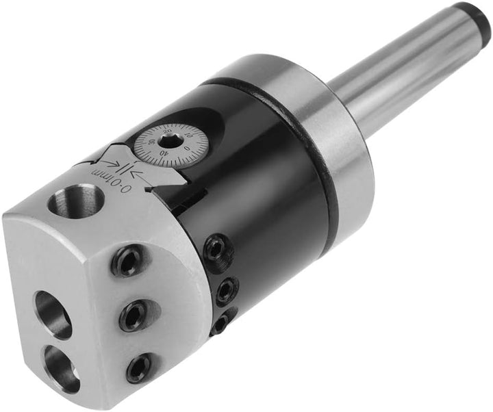 Bohrkopf SET, 1 Satz MT2 -M10 F1-12 50mm Bohrkopf Mit 9 Stück 12mm Bohrstangen, MT2 M10 * 1,5 1-1/2"
