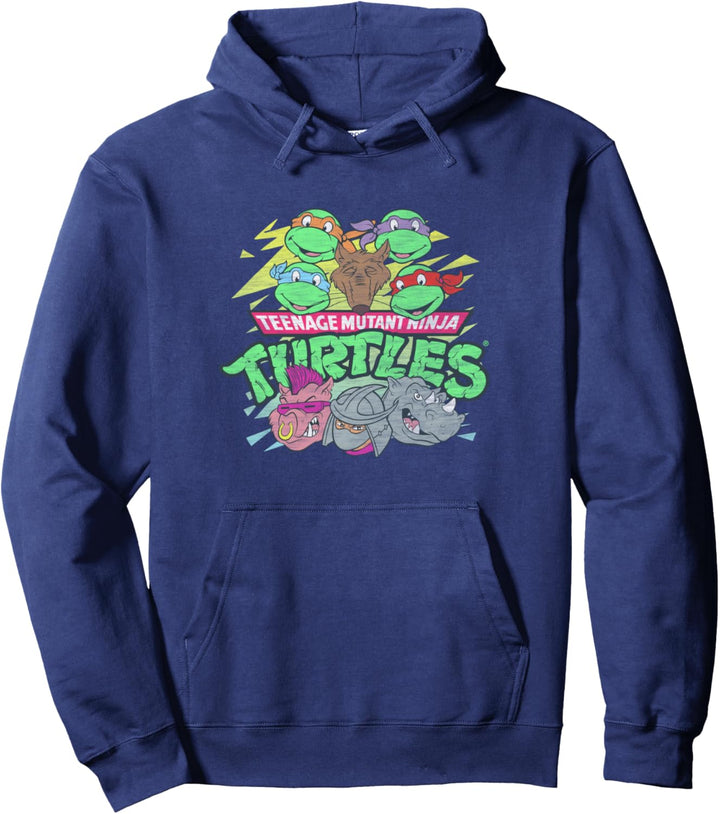 Teenage Mutant Ninja Turtles Retro Cast Pullover Hoodie